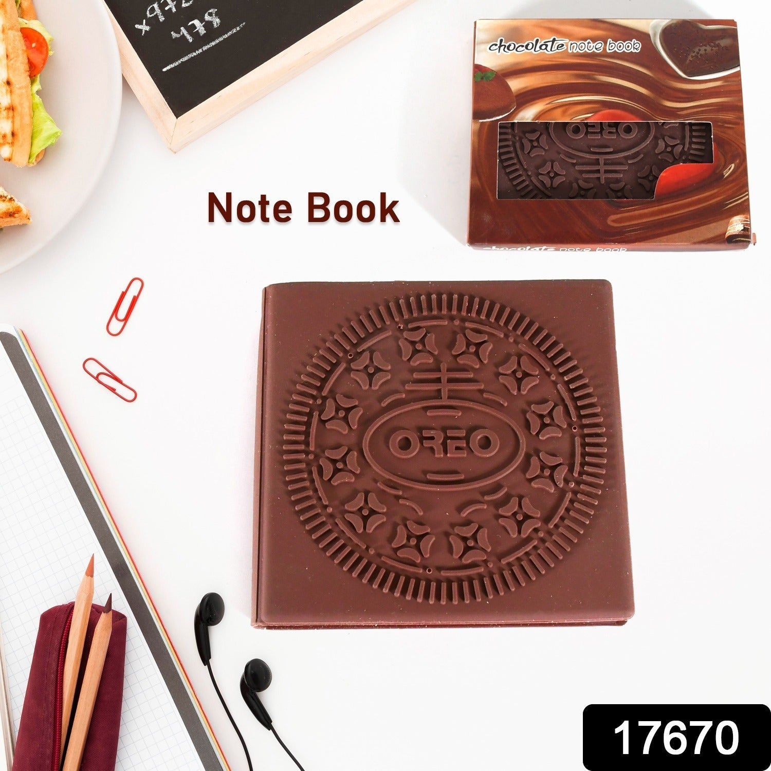 17670 Chocolate Diary Notebooks Original Chocolate Smell Writing Practice Book Early Learning Copybook Premium Chocolate Book (1Pc / Book / 80 Pages) 17670 Chocolate Diary Notebooks Original Chocolate Smell Writing Practice Book Early Learning Copybook Premium Chocolate Book (1Pc / Book / 80 Pages)